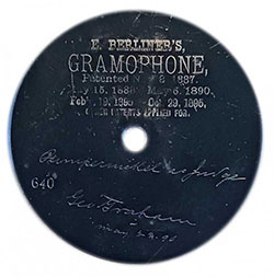 Berliner's Gramophone 640